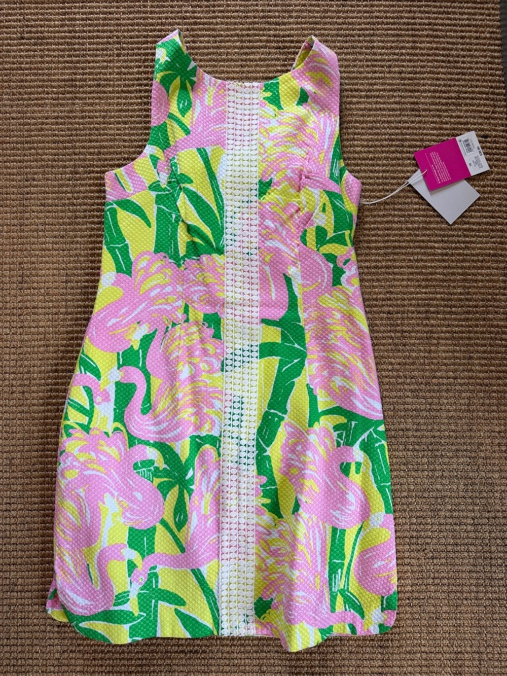 Lilly Pulitzer for Target Bright Flamingo Print Shift Dress